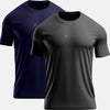 Kit com 3 Camisetas Dry Fit Masculina Esportiva